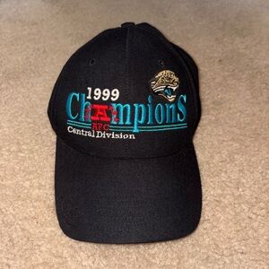 1999 Jaguars division champs hat